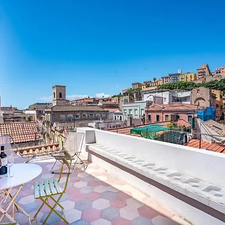 Apartment Villanova Retro - Terrace Cagliari
